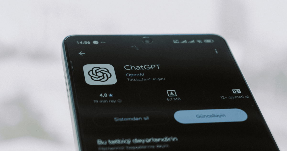 AI chatbot conversation displayed on a business website