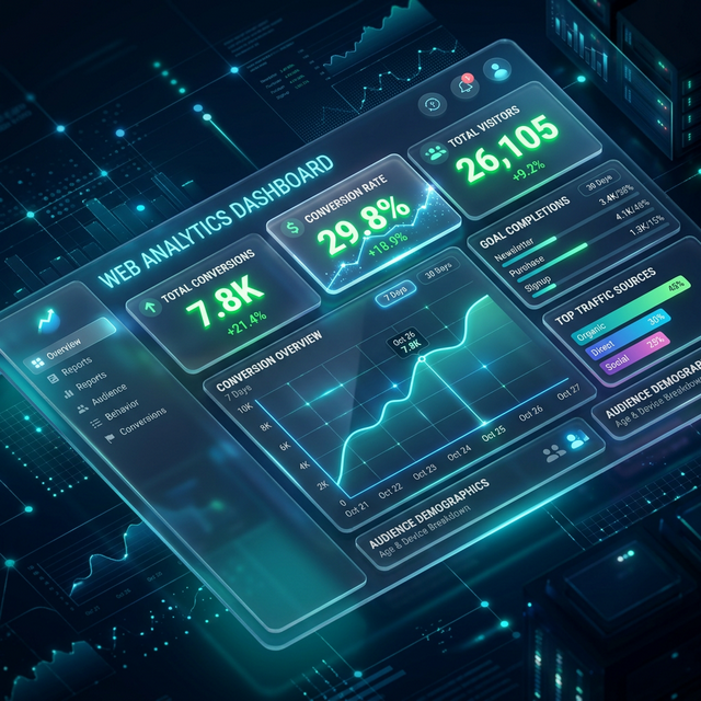 High Conversion Analytics Dashboard
