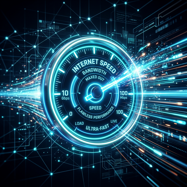 High Speed Internet Dashboard