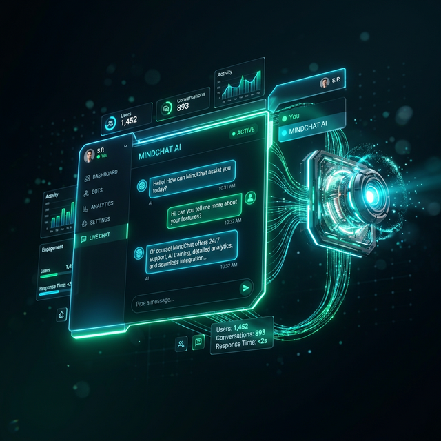 KnockKnock AI Chatbot UI